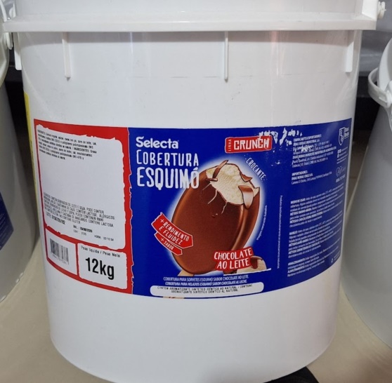 CRUNCH -ESQUIMO COB SABOR CHOCOLATE AO LEITE 12KG